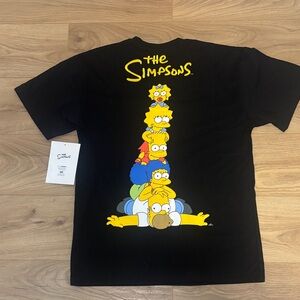 The Simpsons Black Graphic Tee Men’s XL